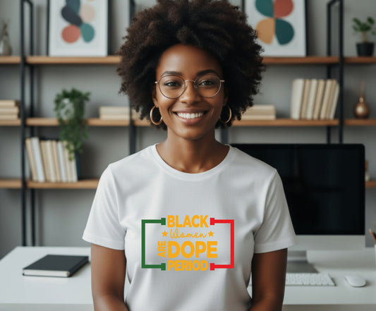 Black Heritage Afro Silhouette – Black History DTF Transfer