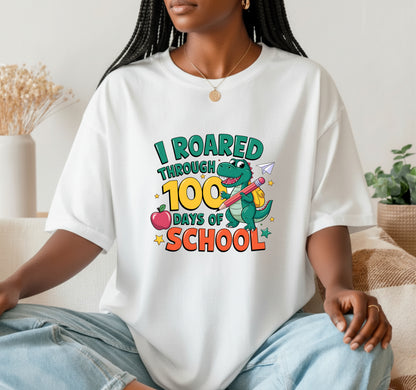 I ROARED through 100 days of School – 100 Days of School DTF Transfer