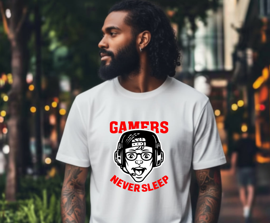 Gaming Controller & Headset – Gamer DTF Transfer