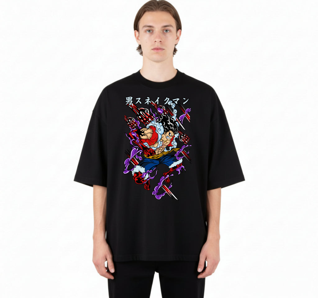 Luffy Straw Hat Pirate – Anime DTF Transfer