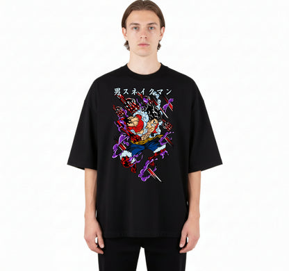 Luffy Straw Hat Pirate – Anime DTF Transfer