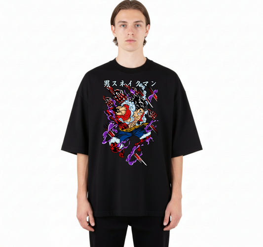 Luffy Straw Hat Pirate – Anime DTF Transfer