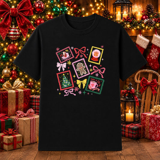 Christmas Plaid Snowflake – Holiday DTF Transfer – by Ink Rush – Premade Transfers – Christmas, Holiday