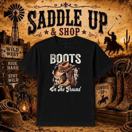 COWBOY COUNTRY LIFESTYLE – Western DTF Transfer – by Ink Rush – Premade Transfers – Western, Apparel Decor
