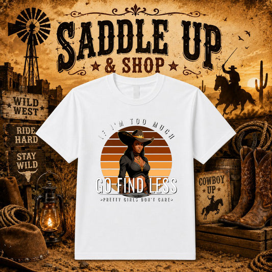 Cowboy Hat W Bandana – Western DTF Transfer – by Ink Rush – Premade Transfers – Western, Apparel Decor
