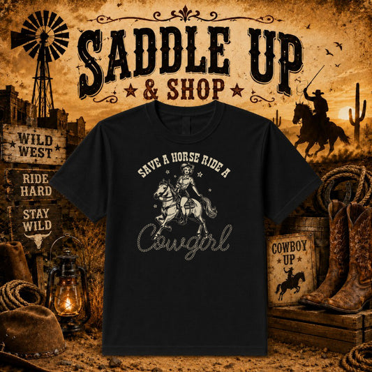 COWBOY LEGEND – Western DTF Transfer – by Ink Rush – Premade Transfers – Western, Apparel Decor