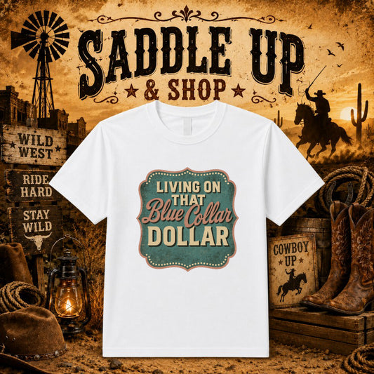 COWBOY LEGEND – Western DTF Transfer – by Ink Rush – Premade Transfers – Western, Premade DTF