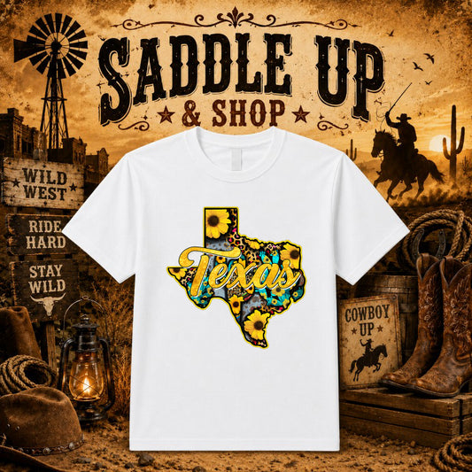 COWBOY RIDE OR DIE – Western DTF Transfer – by Ink Rush – Premade Transfers – Western, Apparel Decor