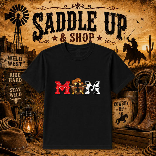 COWBOY UP – Western DTF Transfer – by Ink Rush – Premade Transfers – Western, Premade DTF