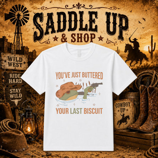 COWBOY UP – Western DTF Transfer – by Ink Rush – Premade Transfers – Western, DTF Transfers