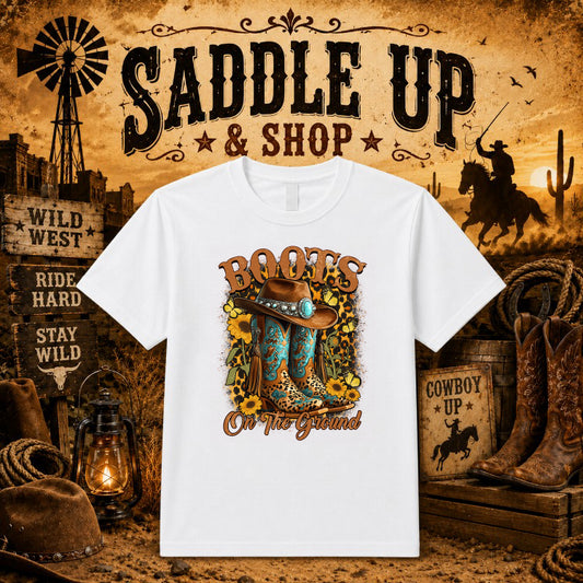 COWBOY – Western DTF Transfer – by Ink Rush – Premade Transfers – Western, Apparel Decor