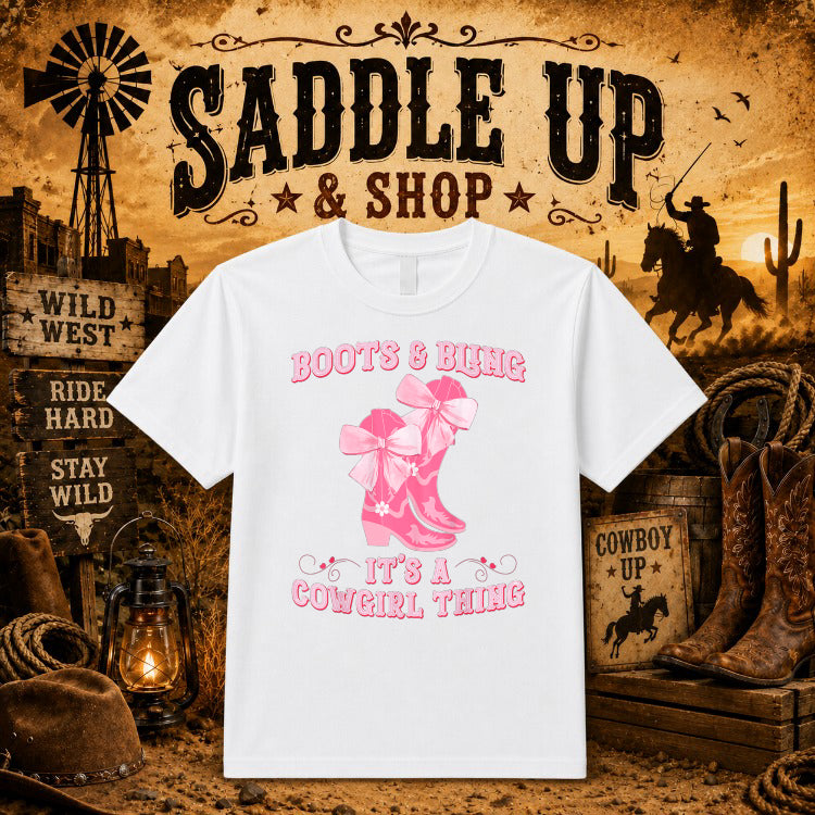 COWGIRL ERA – Western DTF Transfer – by Ink Rush – Premade Transfers – Western, Apparel