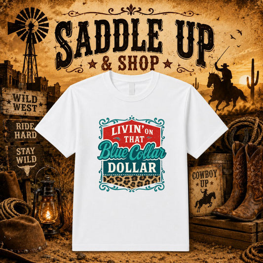 COWGIRL Skull & Floral – Western DTF Transfer – by Ink Rush – Premade Transfers – Western, DTF Transfers