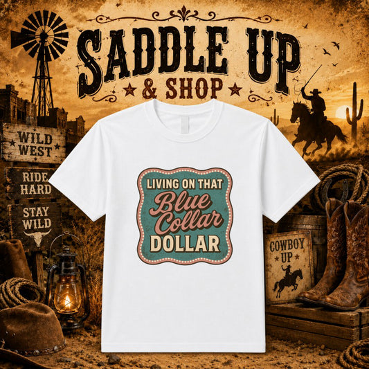 COWGIRL WILD – Western DTF Transfer – by Ink Rush – Premade Transfers – Western, Rodeo
