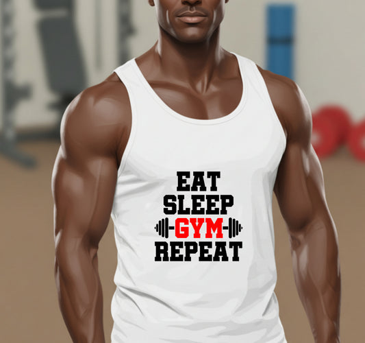 GYM RAT Barbell Weightlifting – Gym DTF Transfer