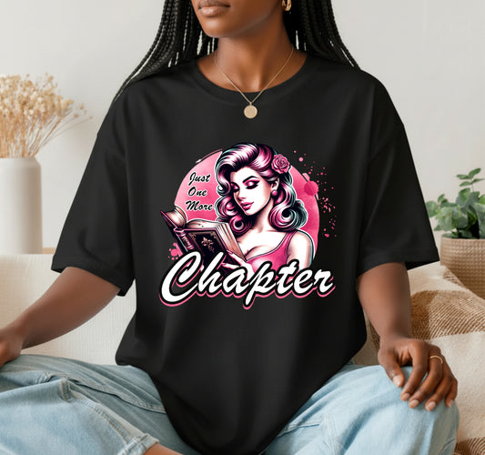 Just One More Chapter – Book Lover DTF Transfer