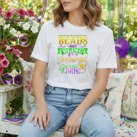 LET THE GOOD TIMES ROLL Mardi Gras – DTF Transfer