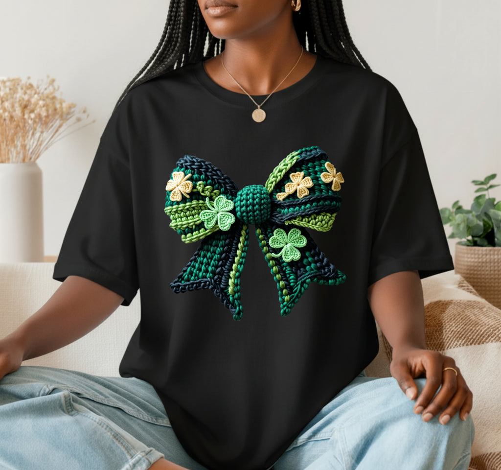 "I'M JUST HERE FOR THE BOOS" Gnome – St. Patrick's Day DTF Transfer