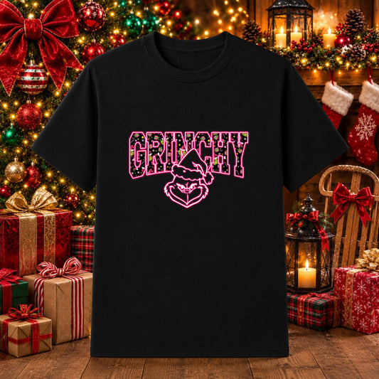 Don't Be a Grinch – Christmas DTF Transfer – by Ink Rush – Premade Transfers – DTF Transfers, Apparel Decor