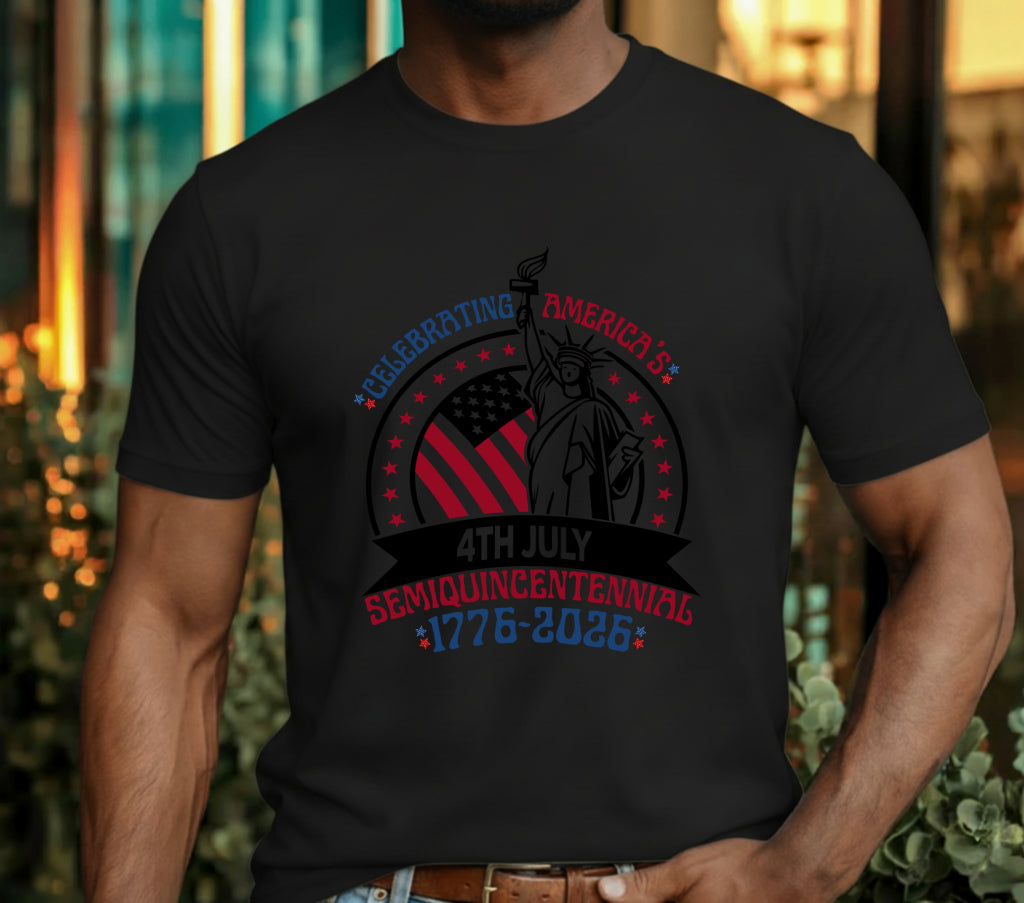 Celebrating Liberty 250th Anniversary – Patriotic DTF Transfer