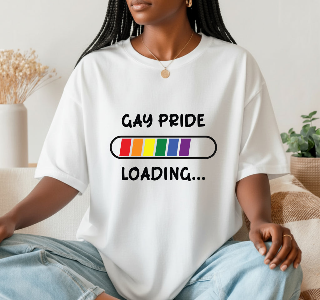 PRIDE Rainbow Stripe Letters – LGBTQ+ DTF Transfer
