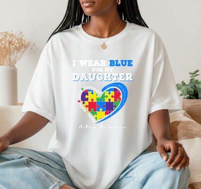 Puzzle Piece Heart – Autism Awareness DTF Transfer