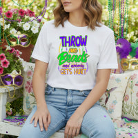 Mardi Gras Jester Mask – DTF Transfer