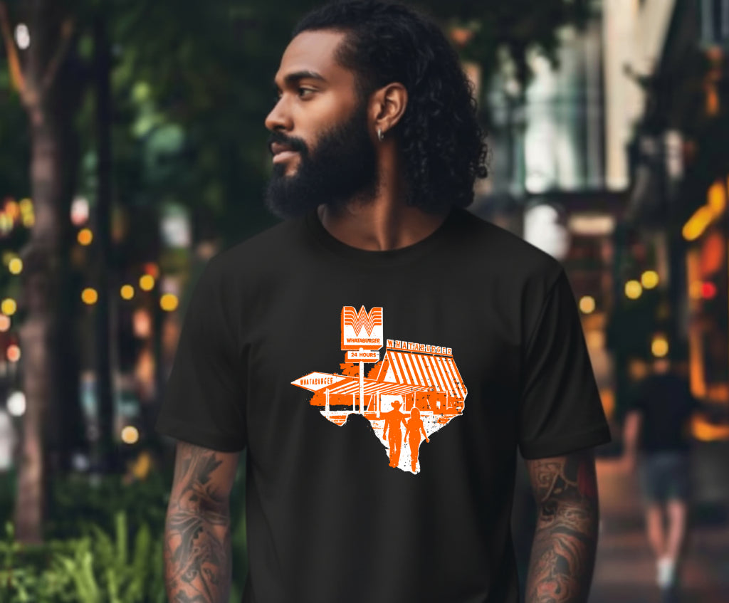 Whataburger It's A Texas Thing – Texas Pride DTF Transfer