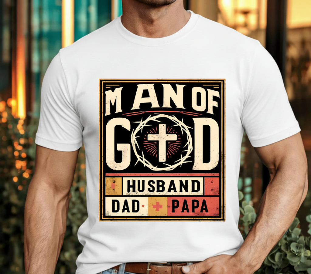 GOD JESUS – Christian DTF Transfer