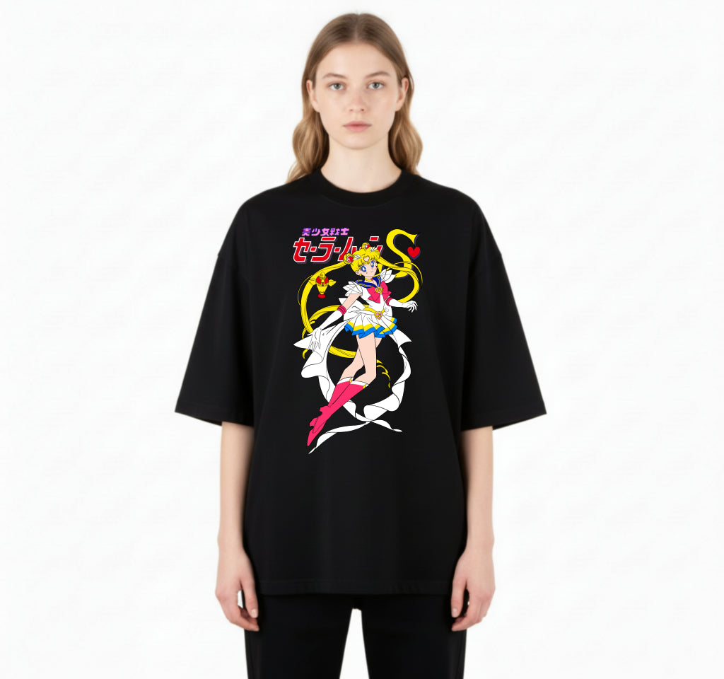SAILOR MOON Logo – Anime DTF Transfer