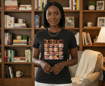 "I am Black History" – Black History DTF Transfer