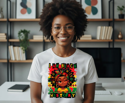 Black Man Dreadlocks Portrait – Black History DTF Transfer