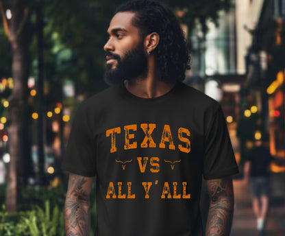 Distressed TEXAS Letter – Texas DTF Transfer