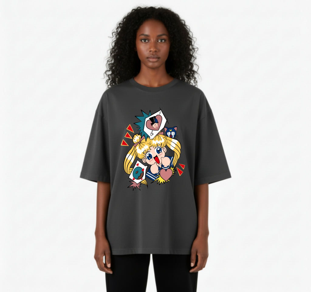 Sailor Moon Cosmic Power – Anime DTF Transfer