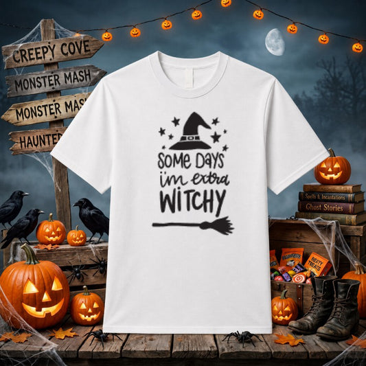 Extra Witchy – Halloween DTF Transfer – by Ink Rush – Premade Transfers – Halloween, DTF Transfers