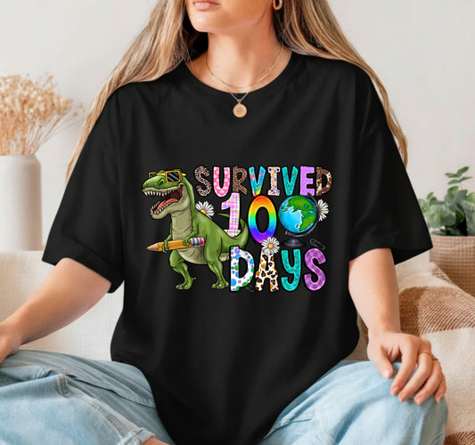 I Survived 100 Days Of School – Student DTF Transfer