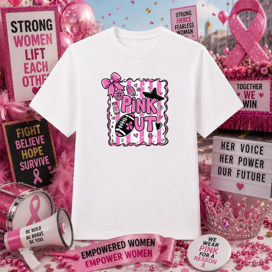 FAITH HOPE CURE – Breast Cancer Awareness DTF Transfer – by Ink Rush – Premade Transfers – Breast Cancer Awareness, DTF Tr...