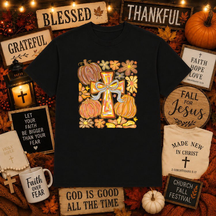 FAITH Over Fear – Christian Inspirational DTF Transfer – by Ink Rush – Premade Transfers – Christian, DTF Transfers
