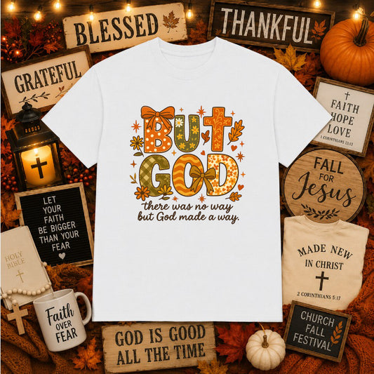 FALL JESUS COFFEE FAITH – Christian DTF Transfer – by Ink Rush – Premade Transfers – Christian, Apparel