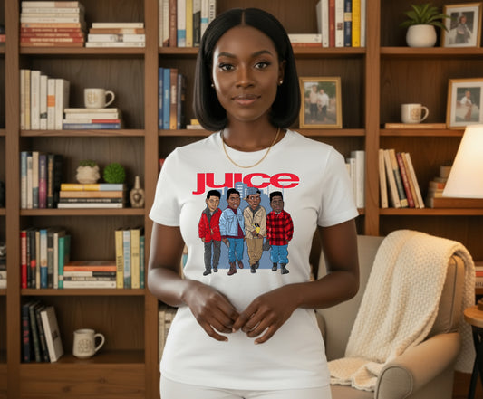 Floral Afro Woman Profile – Black History DTF Transfer