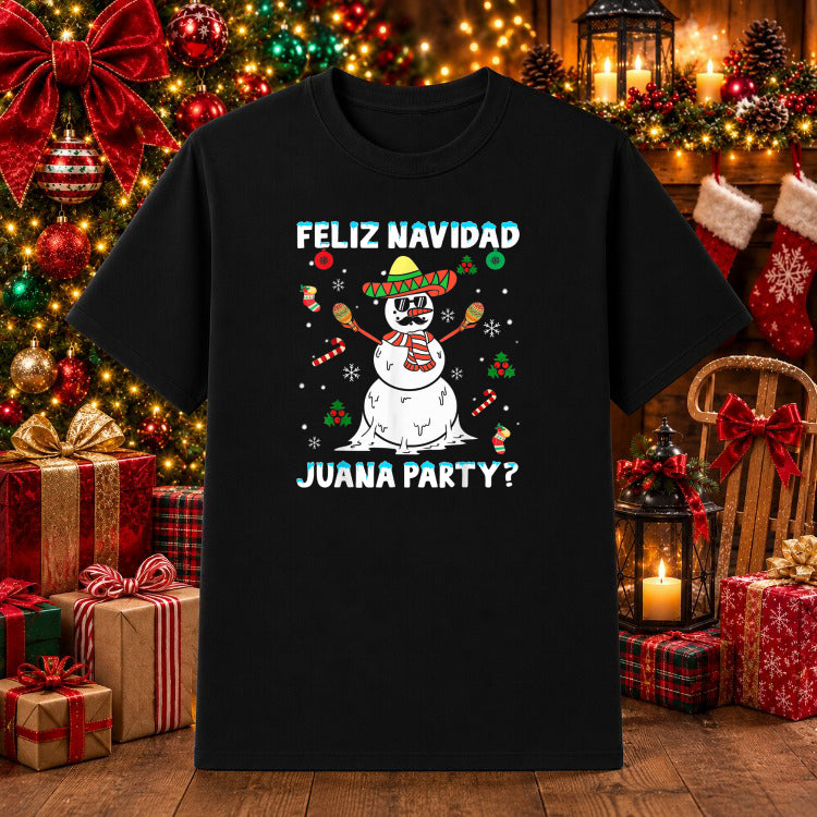 Feliz Navidad Reindeer – Christmas DTF Transfer – by Ink Rush – Premade Transfers – DTF Transfers, Apparel
