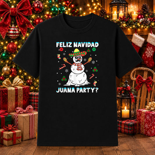 Feliz Navidad Reindeer – Christmas DTF Transfer – by Ink Rush – Premade Transfers – DTF Transfers, Apparel