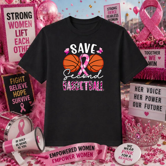 FIGHT LIKE A GIRL – Breast Cancer Awareness DTF Transfer – by Ink Rush – Premade Transfers – Breast Cancer, Apparel Decor