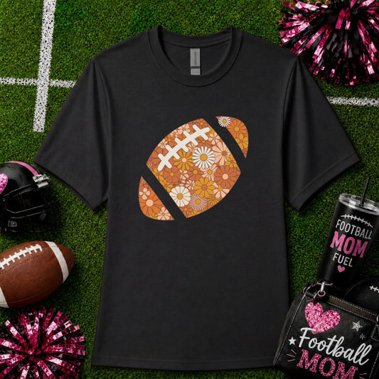 FOOTBALL MOM – Distressed Football DTF Transfer – by Ink Rush – Premade Transfers – Football Mom, Sports