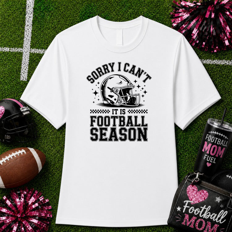 FOOTBALL MOM Distressed – Football DTF Transfer – by Ink Rush – Premade Transfers – Football Mom, Sports Apparel