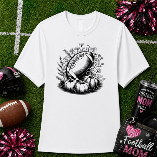 Football Mom Distressed Graphic – Football Mom DTF Transfer – by Ink Rush – Premade Transfers – Football Mom, Sports