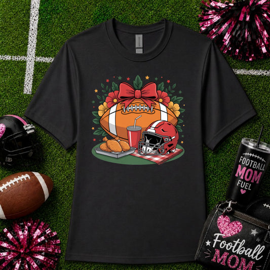 Football Mom – Football DTF Transfer – by Ink Rush – Premade Transfers – Football Mom, Sports