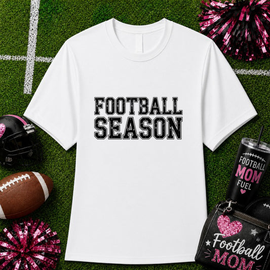 Football Mom – Football DTF Transfer – by Ink Rush – Premade Transfers – Football Mom, Sports