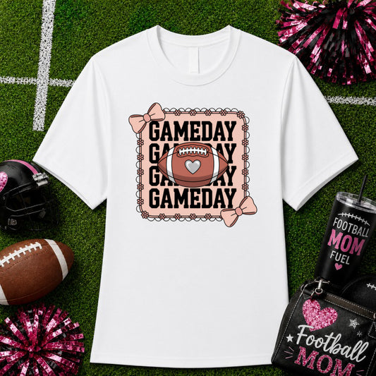 FOOTBALL MOM – Football Mom DTF Transfer – by Ink Rush – Premade Transfers – Football Mom, Sports