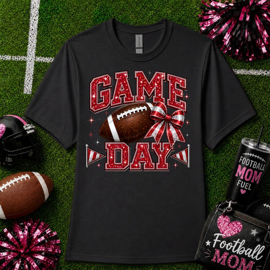 FOOTBALL MOM – Football Mom DTF Transfer – by Ink Rush – Premade Transfers – Football Mom, Sports